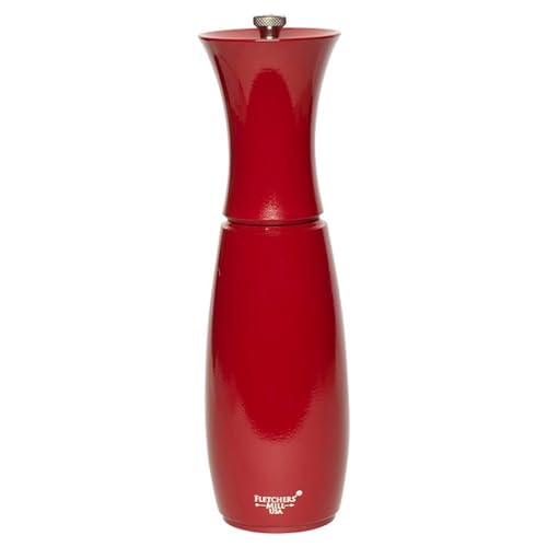 Fletchers' Mill Border Grill Pfeffermühle Salzmühle 8-Inch Cinnabar von Fletchers Mill