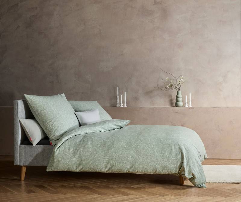 Fleuresse Lech Edelflanell Bettwäsche 240x220 Paisley lind grün 603868-05 Fleuresse Lech Edelflanell Bettwäsche 240x220 Paisley lind grün 603868-05 von Fleuresse GmbH