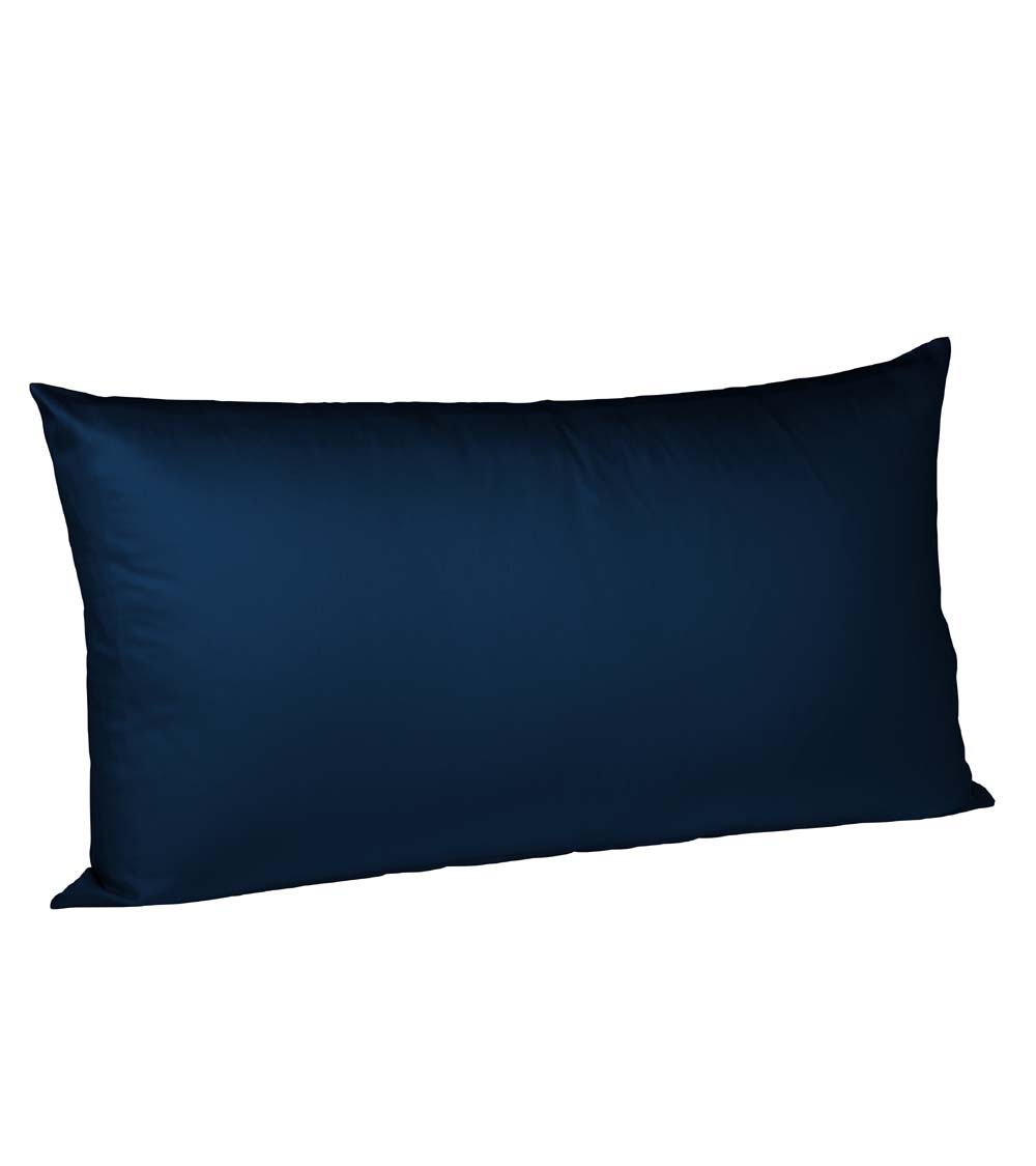 2 Stück Fleuresse Mako-Satin Kissenbezüge 40x60 cm uni mit RV DP 6544 nachtblau 2 Stück Fleuresse Mako-Satin Kissenbezüge 40x60 cm uni mit RV DP 6544 nachtblau von Fleuresse GmbH