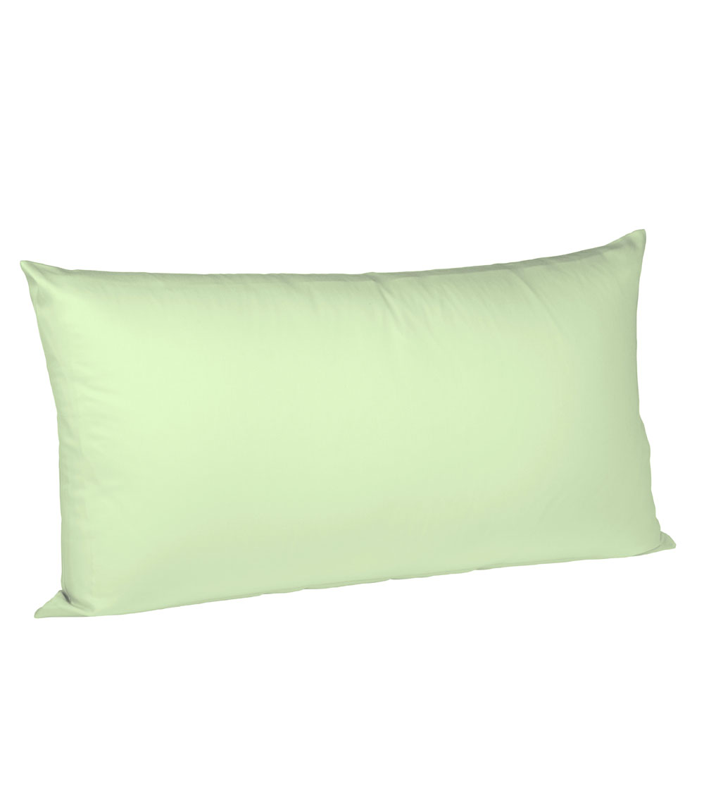 2 Stück Fleuresse Mako-Satin Kissenbezüge 40x60 cm uni mit RV DP 7042 lindgrün 2 Stück Fleuresse Mako-Satin Kissenbezüge 40x60 cm uni mit RV DP 7042 lindgrün von Fleuresse GmbH