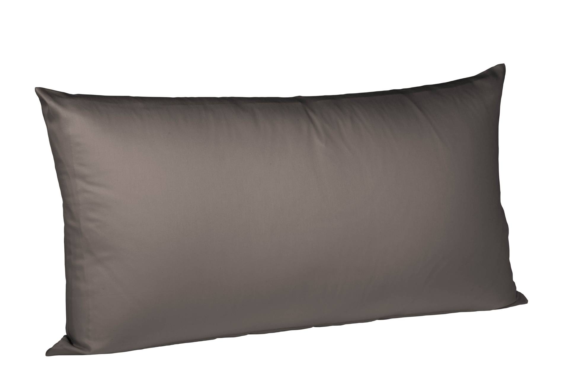 2 Stück Fleuresse Mako-Satin Kissenbezüge 40x60 cm uni mit RV DP 8031 espresso 2 Stück Fleuresse Mako-Satin Kissenbezüge 40x60 cm uni mit RV DP 8031 espresso von Fleuresse GmbH