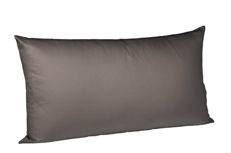 2 Stück Fleuresse Mako-Satin Kissenbezüge 40x60 cm uni mit RV DP 8031 espresso 2 Stück Fleuresse Mako-Satin Kissenbezüge 40x60 cm uni mit RV DP 8031 espresso von Fleuresse GmbH