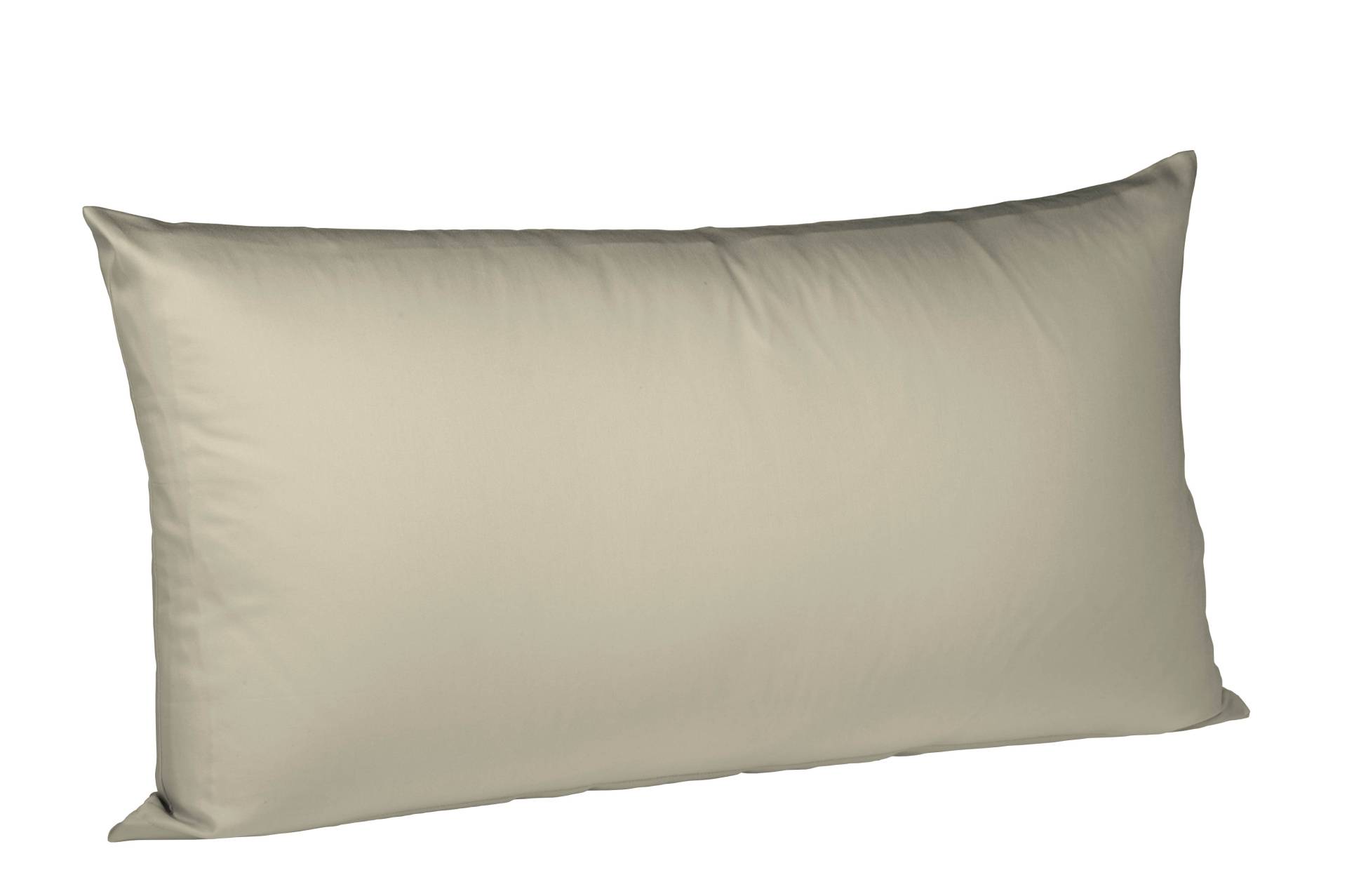 2 Stück Fleuresse Mako-Satin Kissenbezüge 40x60 cm uni mit RV DP 9042 taupe 2 Stück Fleuresse Mako-Satin Kissenbezüge 40x60 cm uni mit RV DP 9042 taupe von Fleuresse GmbH