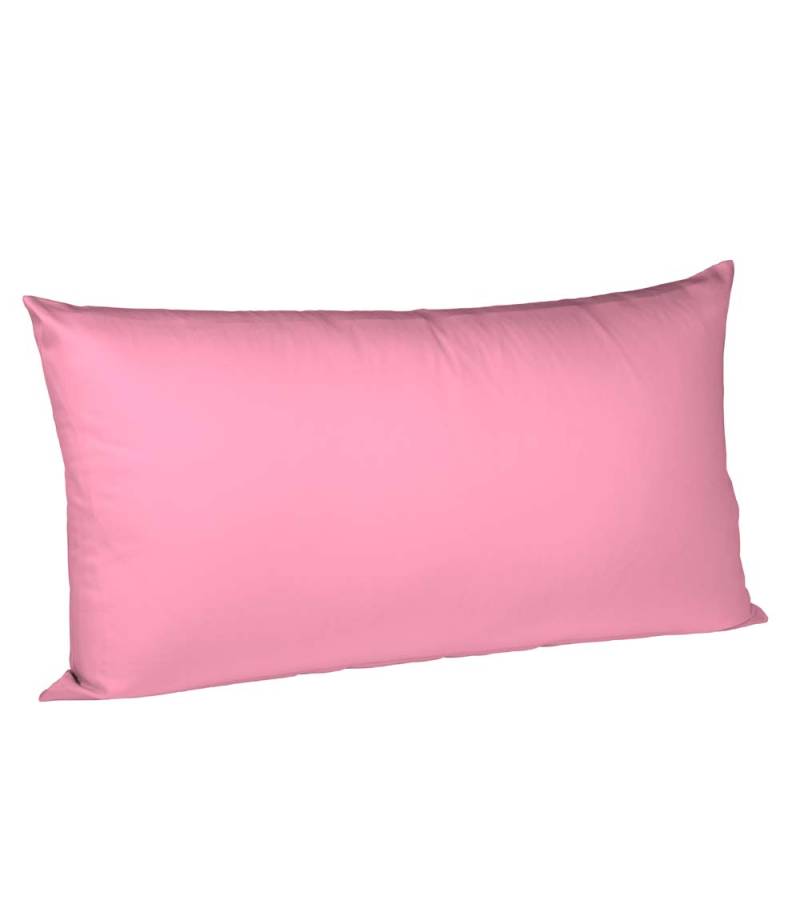 2 Stück Fleuresse Mako-Satin Kissenbezüge 40x80 cm uni mit RV DP 4070 pink 2 Stück Fleuresse Mako-Satin Kissenbezüge 40x80 cm uni mit RV DP 4070 pink von Fleuresse GmbH