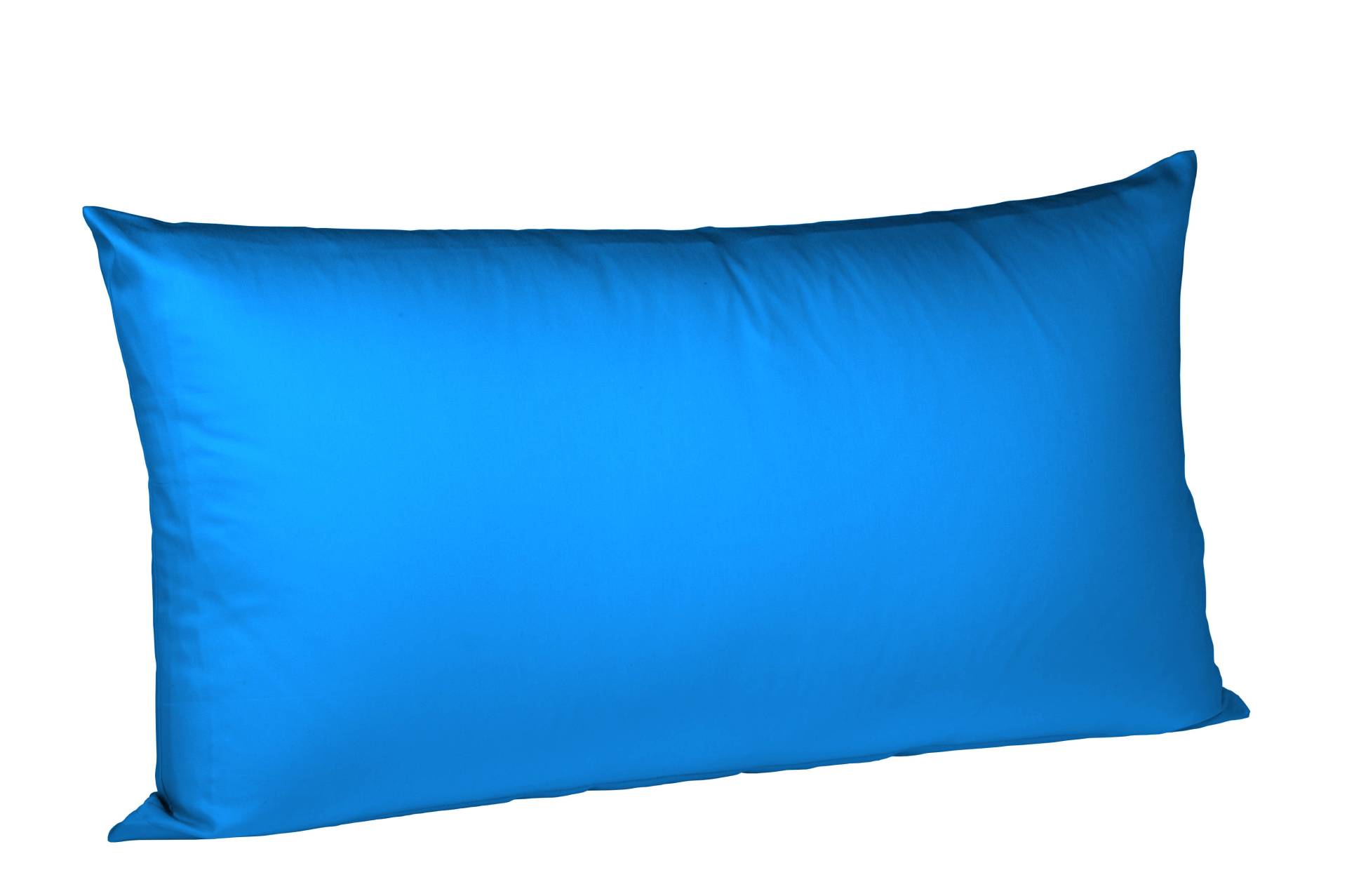 2 Stück Fleuresse Mako-Satin Kissenbezüge 40x80 cm uni mit RV DP 6072 meeresblau 2 Stück Fleuresse Mako-Satin Kissenbezüge 40x80 cm uni mit RV DP 6072 meeresblau von Fleuresse GmbH