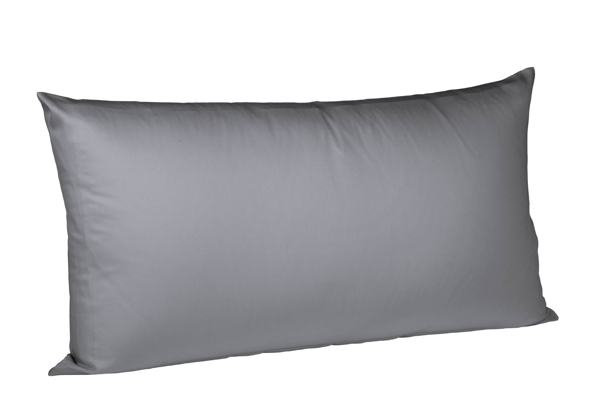 2 Stück Fleuresse Mako-Satin Kissenbezüge 40x80 cm uni mit RV DP 9039 steingrau 2 Stück Fleuresse Mako-Satin Kissenbezüge 40x80 cm uni mit RV DP 9039 steingrau von Fleuresse GmbH