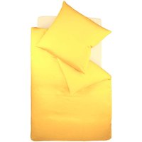 fleuresse Bettwäsche "Colours", in weicher Interlock Jersey Qualität aus 100% Baumwolle, Bett- und Kopfkissenbezug mit Reißverschluss, STANDARD 100 by OEKO-TEX zertifiziert von Fleuresse