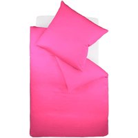 fleuresse Bettwäsche "Colours in 135x200, 155x220 oder 200x200 cm", Bettwäsche aus 100% Baumwolle, uni, mit Reißverschluss von Fleuresse