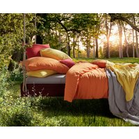 fleuresse Bettwäsche "Provence in Gr. 135x200, 155x220 oder 200x200 cm", Halbleinen, 50% Baumwolle, 50% Leinen, Gr. 135x200, 155x220, 200x200cm von Fleuresse