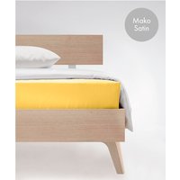fleuresse Spannbettlaken "Colours in Gr. 90x200, 140x200 oder 180x200 cm", Mako Satin, für Matratzen bis 23 cm Höhe, Bettlaken, Spannbetttuch fleuresse Spannbettlaken "Colours in Gr. 90x200, 140x200 oder 180x200 cm", Mako Satin, für Matratzen bis 23 cm Höhe, Bettlaken, Spannbetttuch von Fleuresse