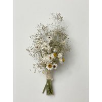 Mini Trockenblumenstrauß - Blumenstrauß Kleines Trockenblumenarrangement Trockenblumen Geschenk Add On Getrocknete Rosen von FleursDeSimone