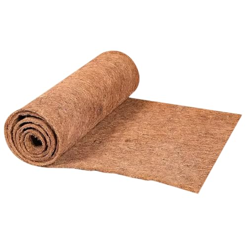 Flewdart 30x300 cm kokosmatte Rolle 100% Natur, kokosfaser Matte rollenware Reptil für Reptilien Kaninchen Terrarium Schlangen Schildkröten Eidechsen Insekten Pflanzen(30x300 cm) von Flewdart