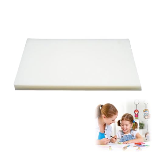 Flewdart 36 schrumpffolie set verrückt transluzent 14.5 x 20 x 0.3cm, shrinky dink paper plastic sheets, shrink folie schrumpffolie handabdruck set für Handmalerei, nicht bedruckbar Flewdart 36 schrumpffolie set verrückt transluzent 14.5 x 20 x 0.3cm, shrinky dink paper plastic sheets, shrink folie schrumpffolie handabdruck set für Handmalerei, nicht bedruckbar von Flewdart