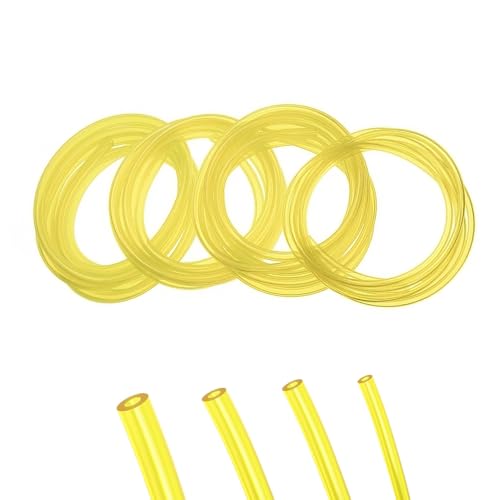 Flewdart 4pcs Benzinschlauch Rasenmäher 1M (Φ 3 x 6, 3 x 5, 2.5 x 5, 2 x 3.5mm), schlauch benzin rasenmäher kraftstoffleitung für Freischneider Rasenmäher motorsense kettensäge von Flewdart