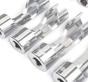 Flewdart Steckschlüssel für Lambdasonde 3/8 17 mm, lambdasonden-stecknuss 3/8" 17 mm Sechskant SW17, Stecknuss schlüssel für Lambdasonde, Temperatursensoren, Thermostate, CRV Chrom-Vanadium-Stahl von Flewdart