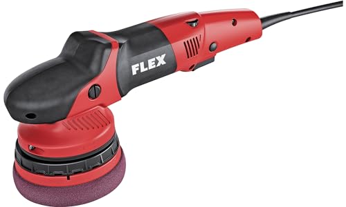 Flex Exzenterpolierer XCE 10-8 125 (1010 W, Polierhub 8 mm, für temperaturempflindliche Lacke, flacher Getriebekopf, max. Polierkörper 160 mm, max. Stützteller 150 mm) 418072 von FLEX