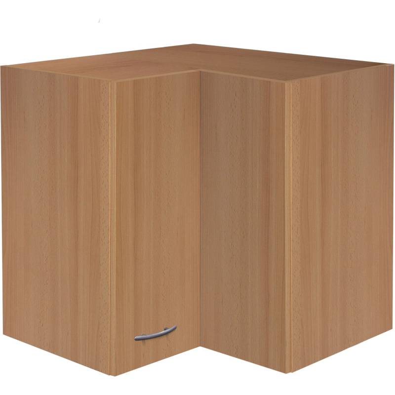 Flex-Well Classic Eck-Hängeschrank Nano 60 cm x 60 cm Buche von Flex-Well Classic