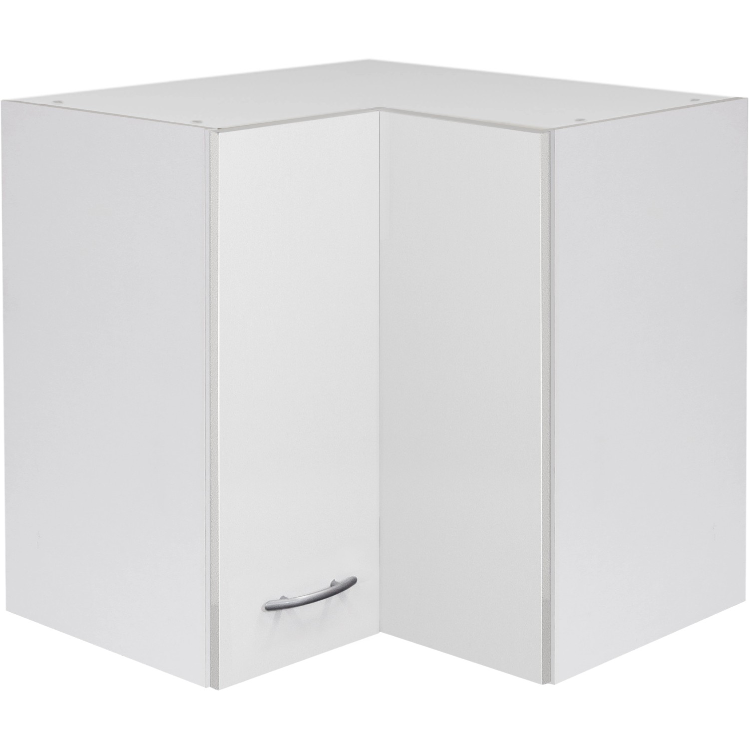 Flex-Well Classic Eck-Hängeschrank Wito 60 cm x 60 cm Weiß von Flex-Well Classic