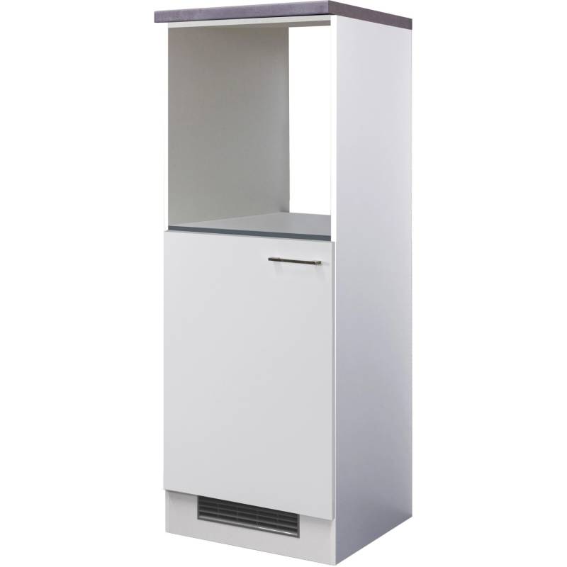 Flex-Well Exclusiv Demi-Geräteumbauschrank Joelina 60 cm Weiß von Flex-Well Exclusiv