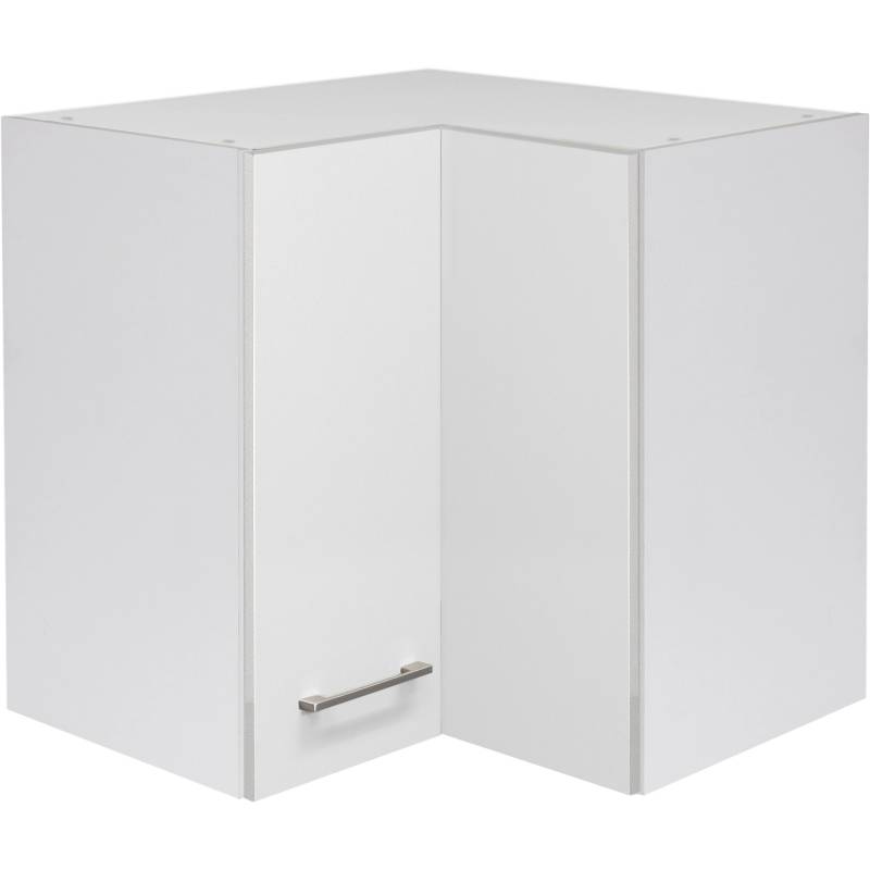 Flex-Well Exclusiv Eck-Hängeschrank Joelina 60 x 60 cm Weiß von Flex-Well Exclusiv