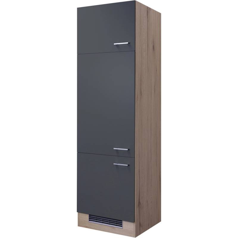 Flex-Well Exclusiv Geräteumbauschrank Morena 60 cm  Basaltgrau matt - San Remo von Flex-Well Exclusiv