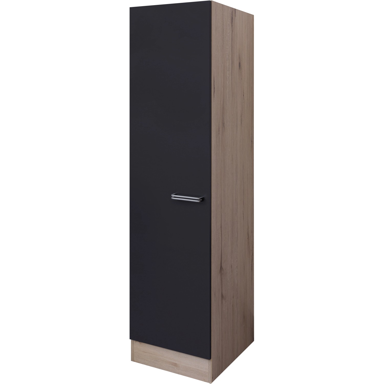 Flex-Well Exclusiv Geschirrschrank Lara 50 cm Anthrazit-San Remo Eiche von Flex-Well Exclusiv