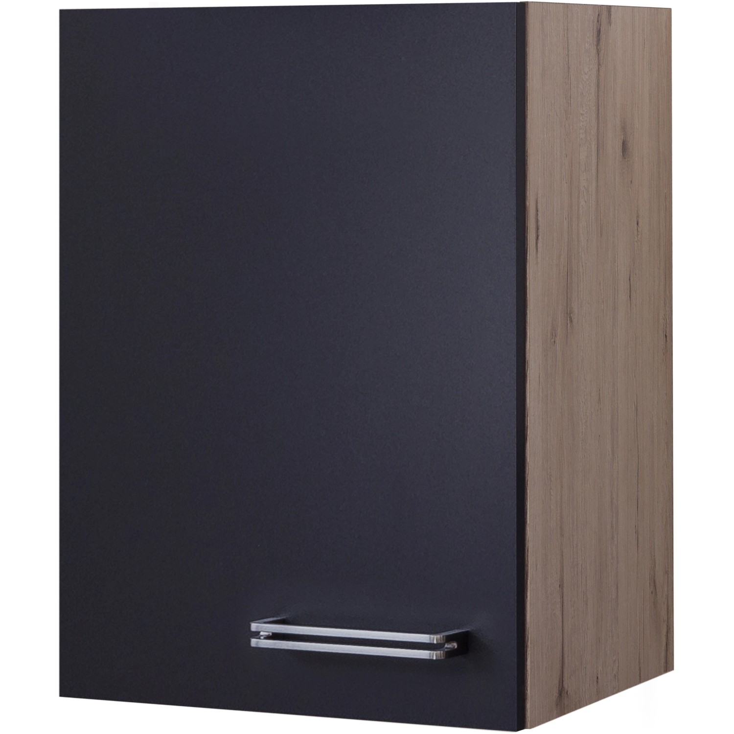 Flex-Well Exclusiv Hängeschrank Lara 40 cm Anthrazit-San Remo Eiche von Flex-Well Exclusiv