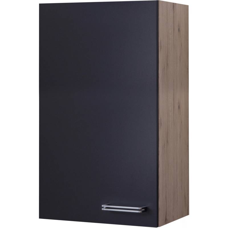 Flex-Well Exclusiv Hängeschrank groß Lara 50 x 89 cm Anthrazit-San Remo Eiche von Flex-Well Exclusiv