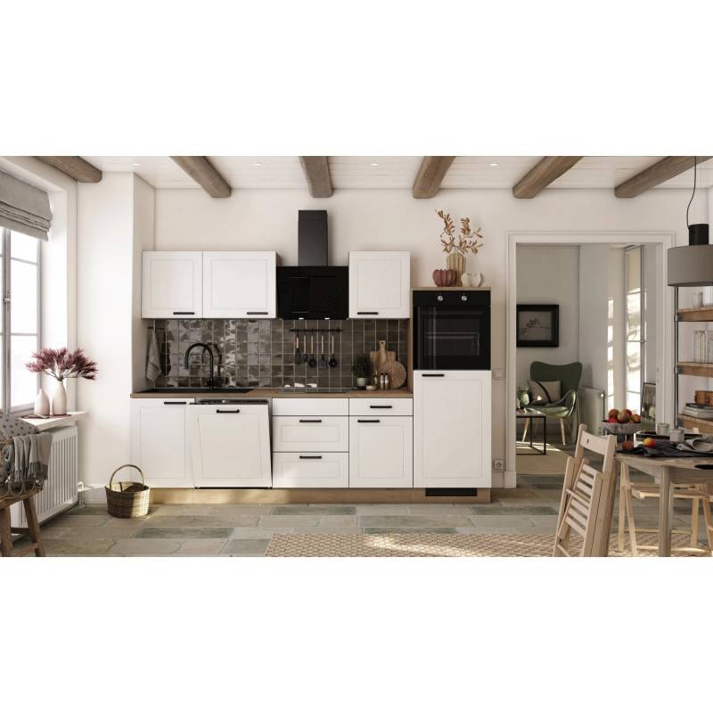 Flex-Well Exclusiv Küche 2327-000 Julia 280 cm Weiß matt-Cosmopolitan Eiche Flex-Well Exclusiv Küche 2327-000 Julia 280 cm Weiß matt-Cosmopolitan Eiche von Flex-Well Exclusiv