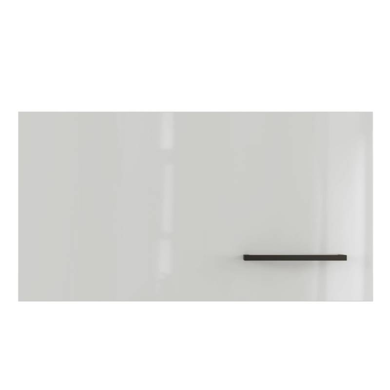 Flex-Well Exclusiv Kurz-Oberschrank Lund 60x32 cm Lichtgrau glänzend-Rauchgrau von Flex-Well Exclusiv