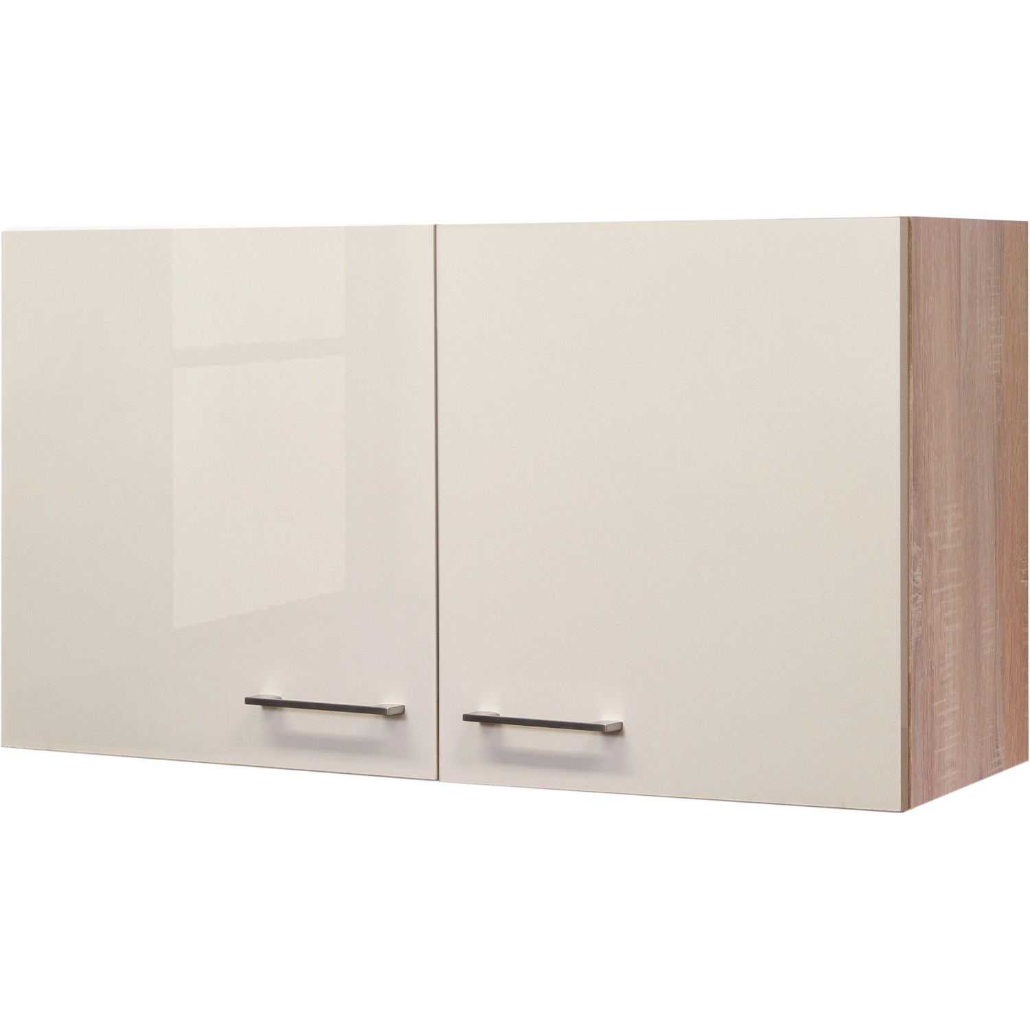 Flex-Well Exclusiv Oberschrank Orlando 100 cm x 55 cm Kaschmir Glanz-Sonoma Eich von Flex-Well Exclusiv