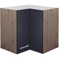 Eckhängeschrank Elva anthrazit strukturiert B/H/T: ca. 60x54,8x32 cm Eckhängeschrank Elva anthrazit strukturiert B/H/T: ca. 60x54,8x32 cm von Flex-Well