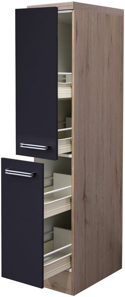 Flex-Well Apothekerschrank Antigua (B x H x T) 30 x 162 x 60 cm, mit 4 Ablagen von Flex-Well