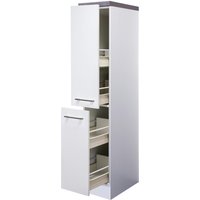 Flex-Well Apothekerschrank "Kopenhagen", (B x H x T) 30 x 162 x 60 cm, mit 4 Ablagen von Flex-Well