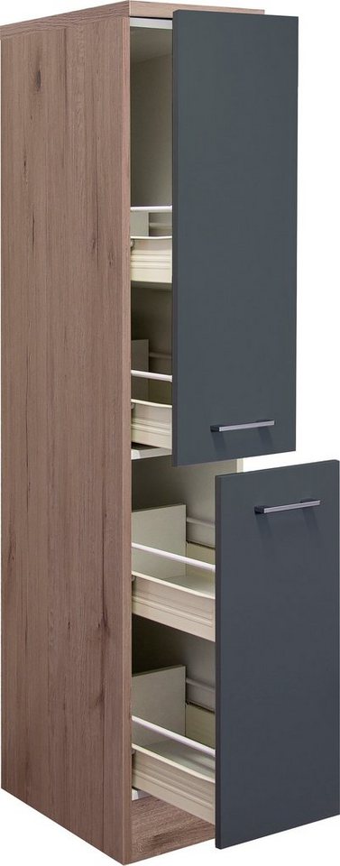 Flex-Well Apothekerschrank Morena (B x H x T) 30 x 161 x 60 cm, mit 4 Ablagen von Flex-Well