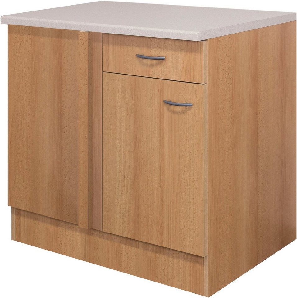 Flex-Well Eckunterschrank Nano (B x H x T) 110/60 x 86 x 60 cm von Flex-Well