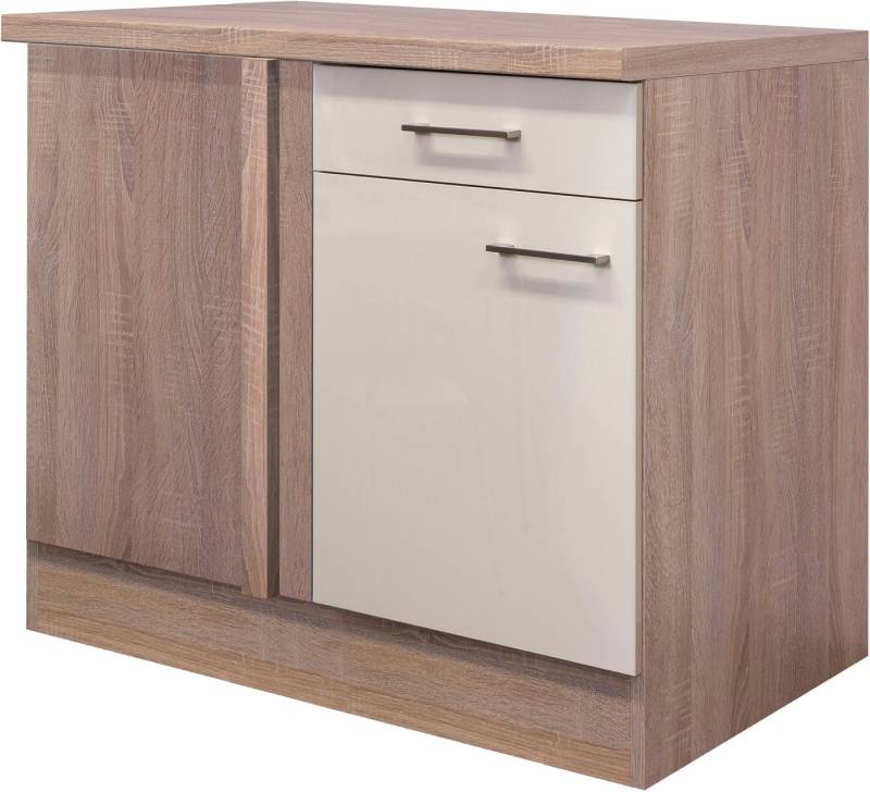 Flex-Well Eckunterschrank Nepal (B x H x T) 110/60 x 86 x 60 cm von Flex-Well