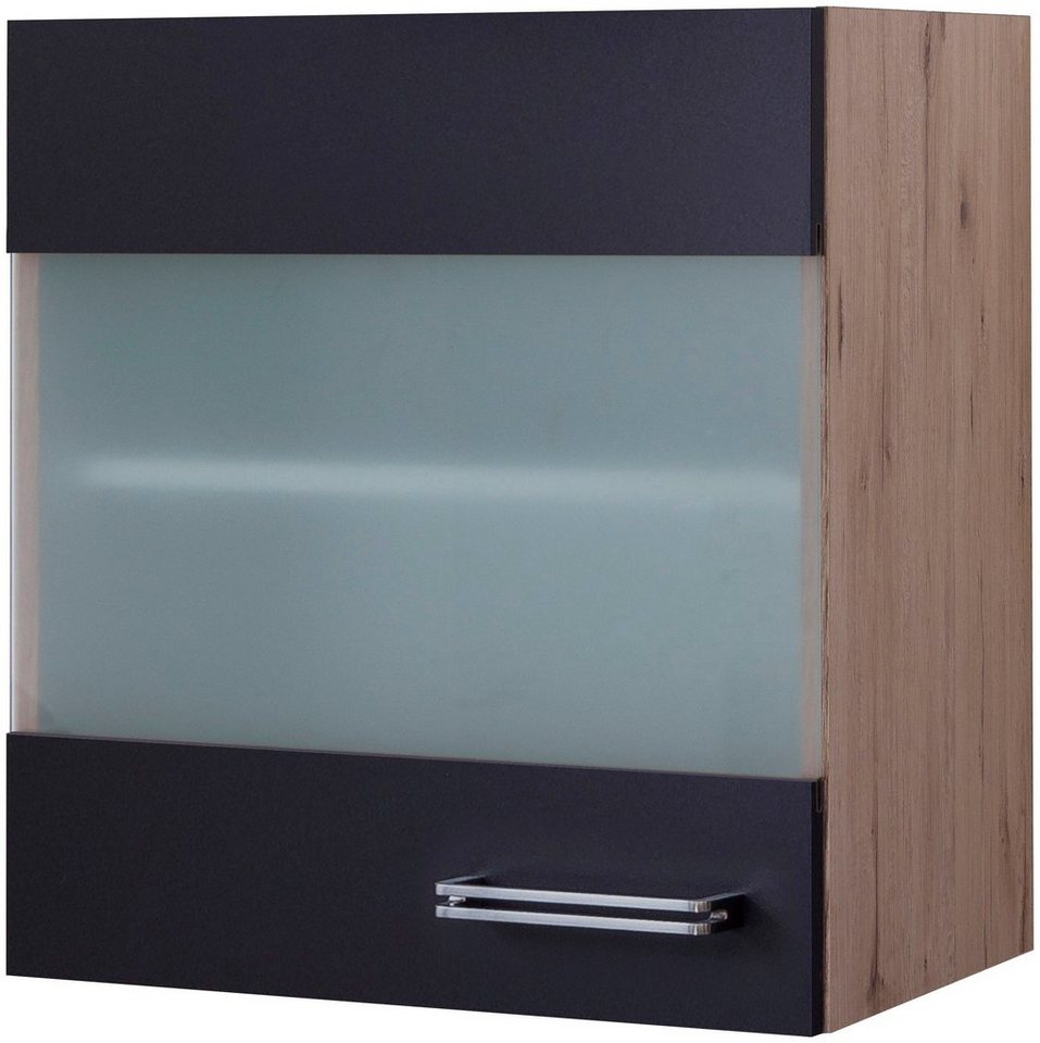 Flex-Well Glashängeschrank Antigua (B x H x T) 50 x 54,8 x 32 cm, mit Stollenglastüren von Flex-Well