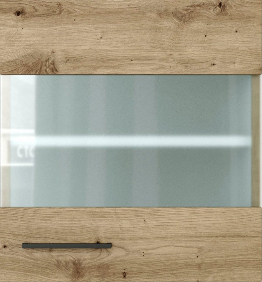 Flex-Well Glashängeschrank Cara (1-St) (B x H x T) 50 x 54,8 x 32 cm, mit Stollenglastür von Flex-Well