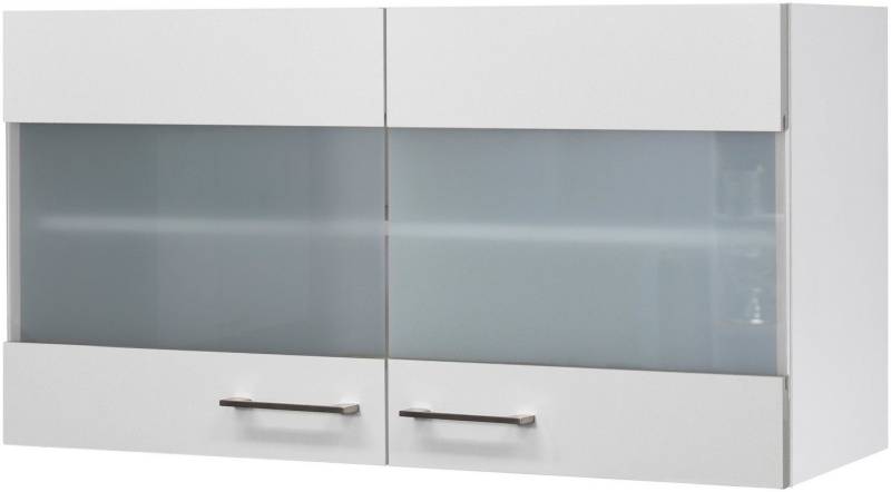 Flex-Well Glashängeschrank Kopenhagen (B x H x T) 100 x 54,8 x 32 cm, mit Stollenglastüren von Flex-Well