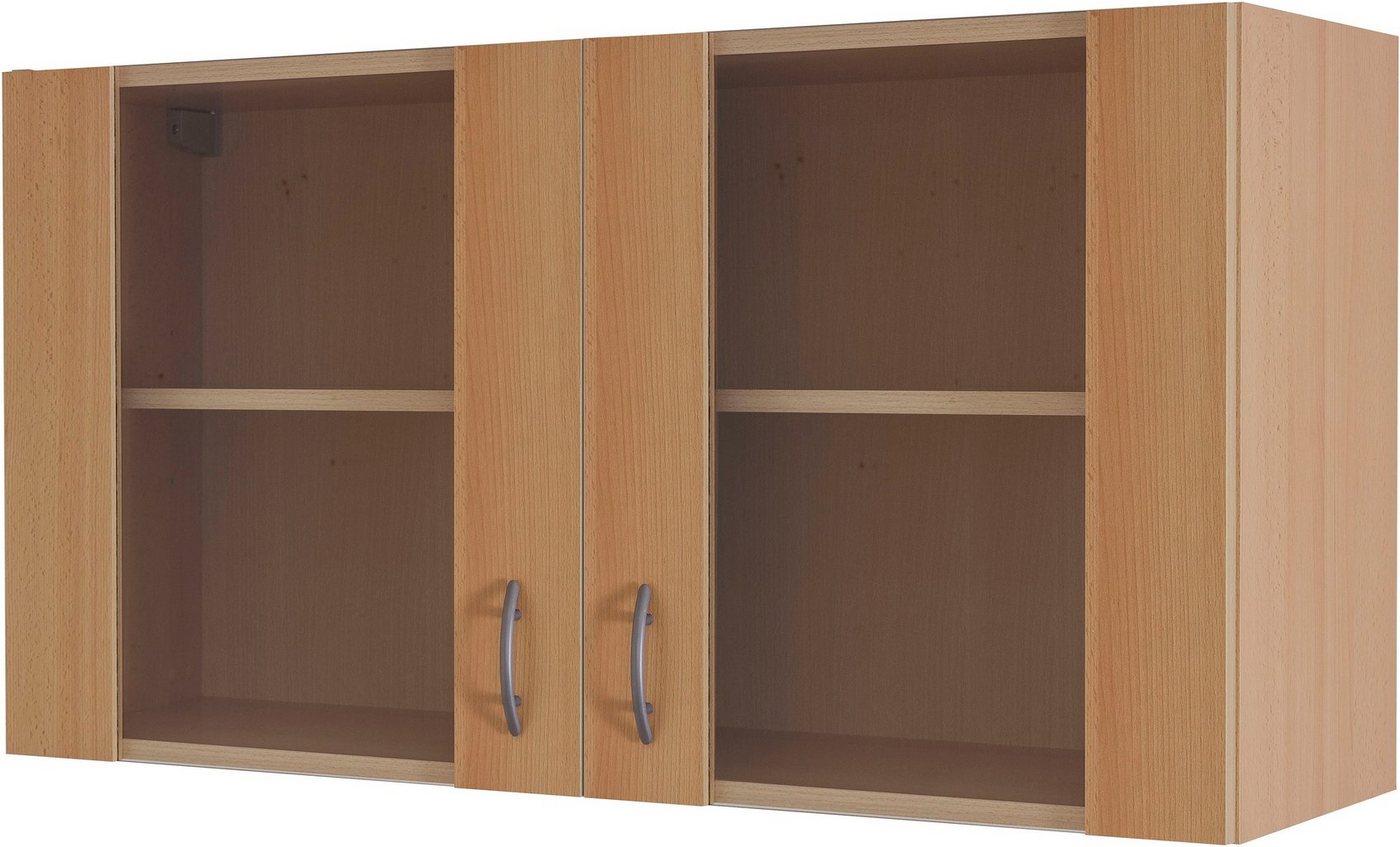 Flex-Well Glashängeschrank Nano (B x H x T) 100 x 54,8 x 32 cm, mit Stollenglastüren von Flex-Well