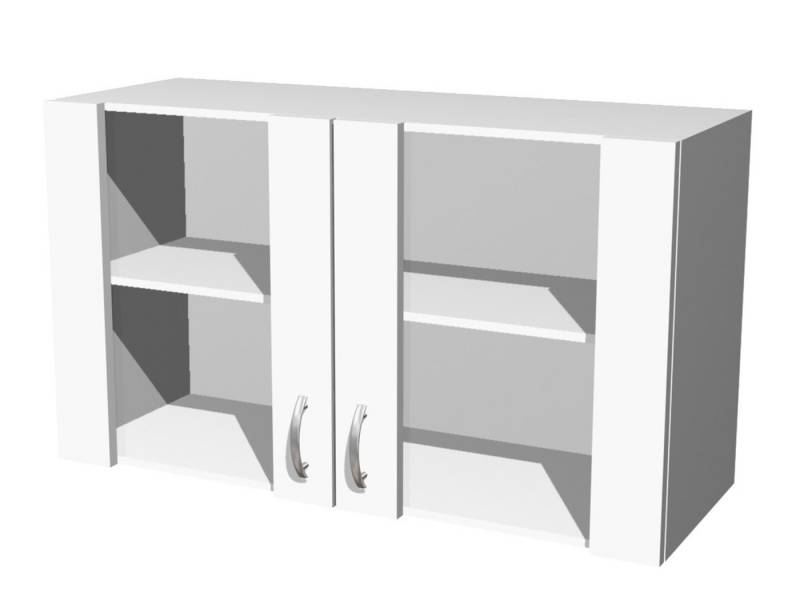 Flex-Well Glashängeschrank Glashängeschrank Küche - 100 cm breit - Weiß – Witus Flex-Well Glashängeschrank Glashängeschrank Küche - 100 cm breit - Weiß – Witus von Flex-Well