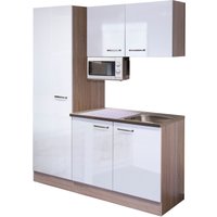 Flex-Well Küchenzeile "Florenz" Gesamtbreite 150 cm, mit großem Vorratsschrank und Mikrowelle Flex-Well Küchenzeile "Florenz" Gesamtbreite 150 cm, mit großem Vorratsschrank und Mikrowelle von Flex-Well