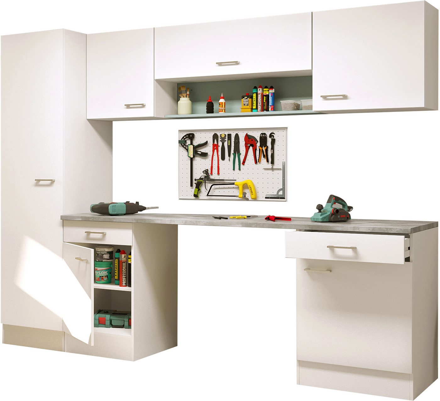 Flex-Well Schrank-Set L-260-2101-000-Lucca, (Komplett-Set), Gesamtbreite 260 cm von Flex-Well