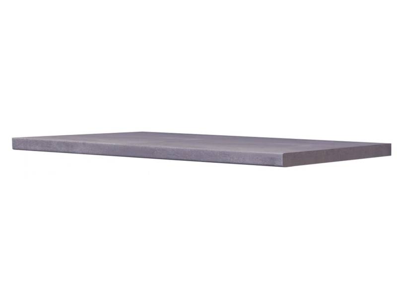 Flex-Well Arbeitsplatte Arbeitsplatte - 210 x 60 x 3,8 cm - Beton Optik – Nawa von Flex-Well