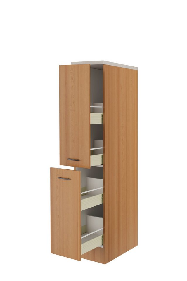 Flex-Well Apothekerschrank Demi Apothekerschrank Küche - 30 cm breit - Buche – Namu Flex-Well Apothekerschrank Demi Apothekerschrank Küche - 30 cm breit - Buche – Namu von Flex-Well