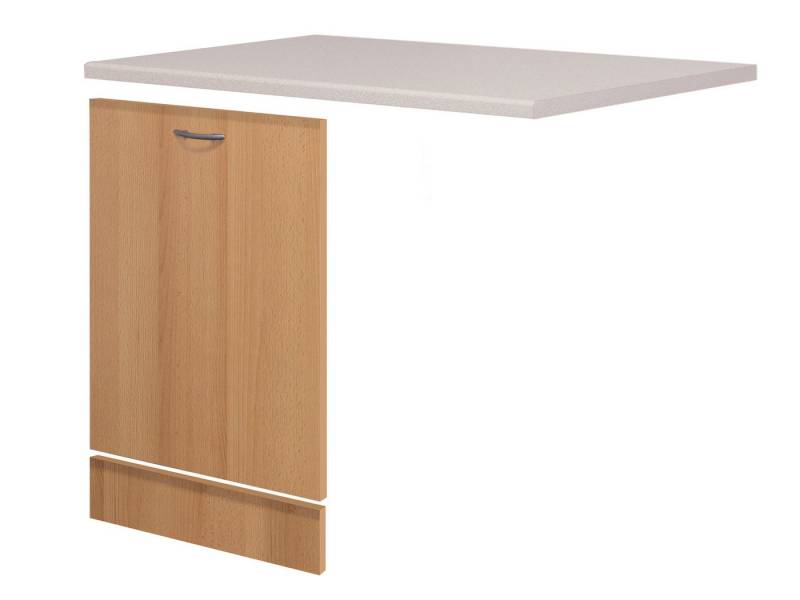 Flex-Well Frontblende Geschirrspüler-Paket vollintegriert - Buche – Namu von Flex-Well