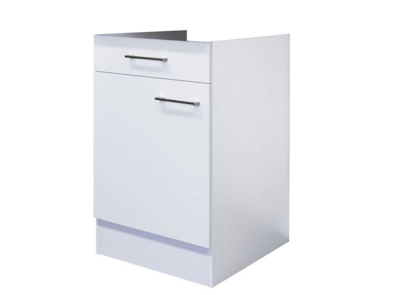 Flex-Well Unterschrank Küchenunterschrank ohne Arbeitsplatte - 50 cm breit - Weiß – Nawa Flex-Well Unterschrank Küchenunterschrank ohne Arbeitsplatte - 50 cm breit - Weiß – Nawa von Flex-Well