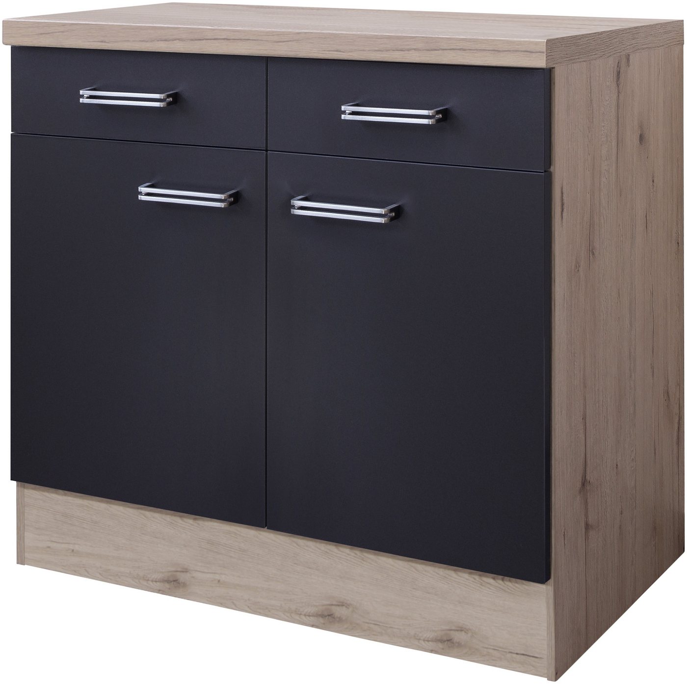 Flex-Well Unterschrank Antigua (B x H x T) 80 x 86 x 60 cm, für viel Stauraum von Flex-Well