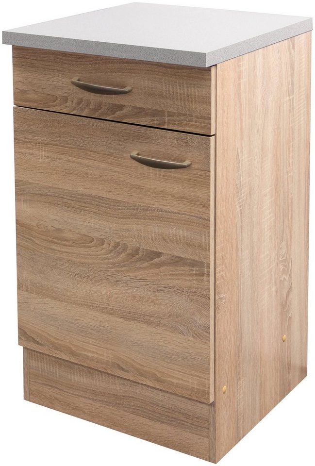 Flex-Well Unterschrank Bergen (B x H x T) 50 x 85 x 50 cm von Flex-Well